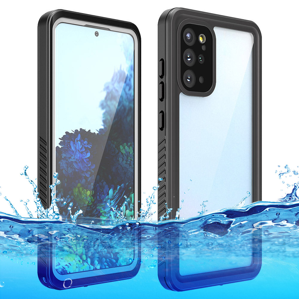 FS Series Clear Waterproof Phone Case for Samsung Galaxy S20 Plus 5G , PC+TPU IP68 Underwater Dustproof Cover FS Series Clear Waterproof Phone Case for Samsung Galaxy S20 Plus 5G , PC+TPU IP68 Underwater Dustproof Cover